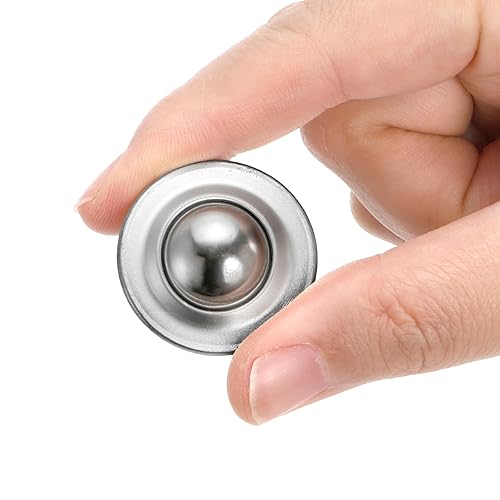 Miniatura 5 de Yarlung 30 rodamientos de transferencia de bolas de rodillo de 5/8 pulgadas, ruedas giratorias de acero al carbono CY-15H, unidad de transferencia