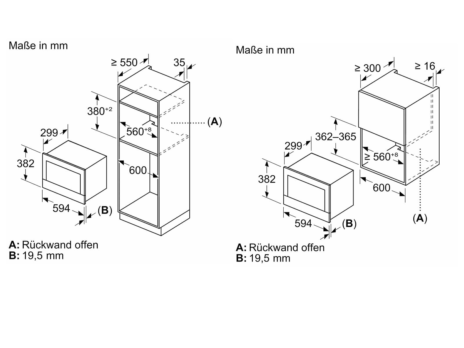Bosch, Microondas Integrable, Serie 8, Grill, InnoWave, negro, BEL7321B1 | Resultados de cocción uniformes y un gratinado en su punto para todas tus recetas.