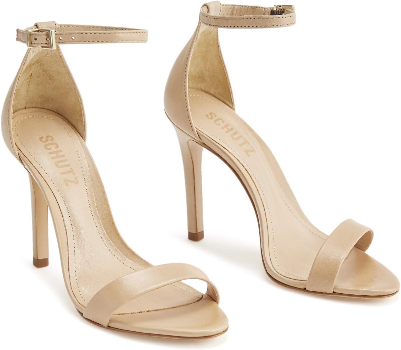 SCHUTZ Women's Cadey-Lee Leather Sandal - Image 2