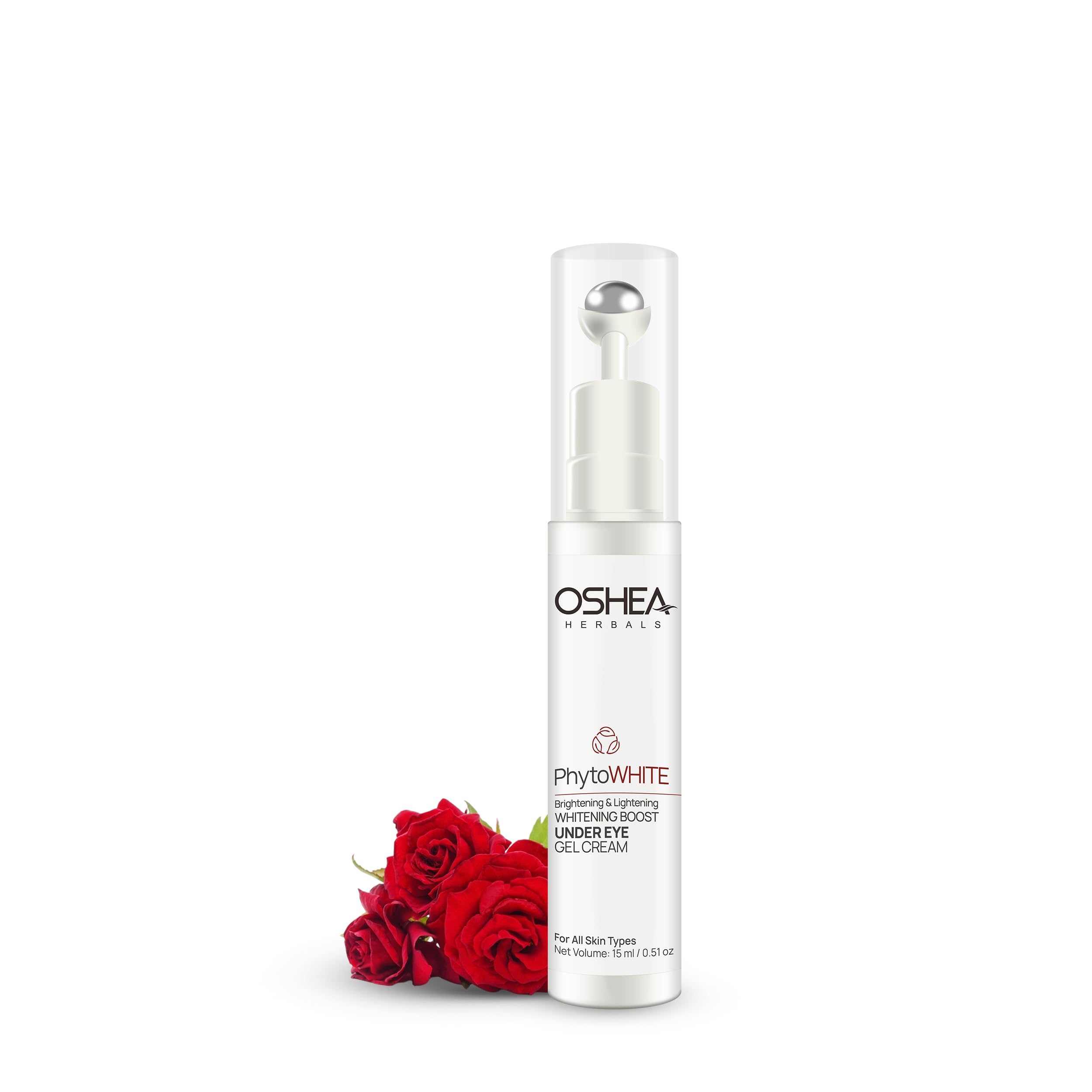 Oshea Herbals PhytoWhite Under Eye Gel Cream Roll-On for Women