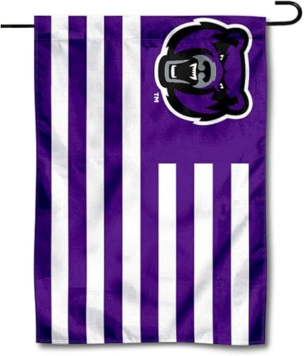 Central Arkansas Bears - Bandera de jardín de estrellas y rayas