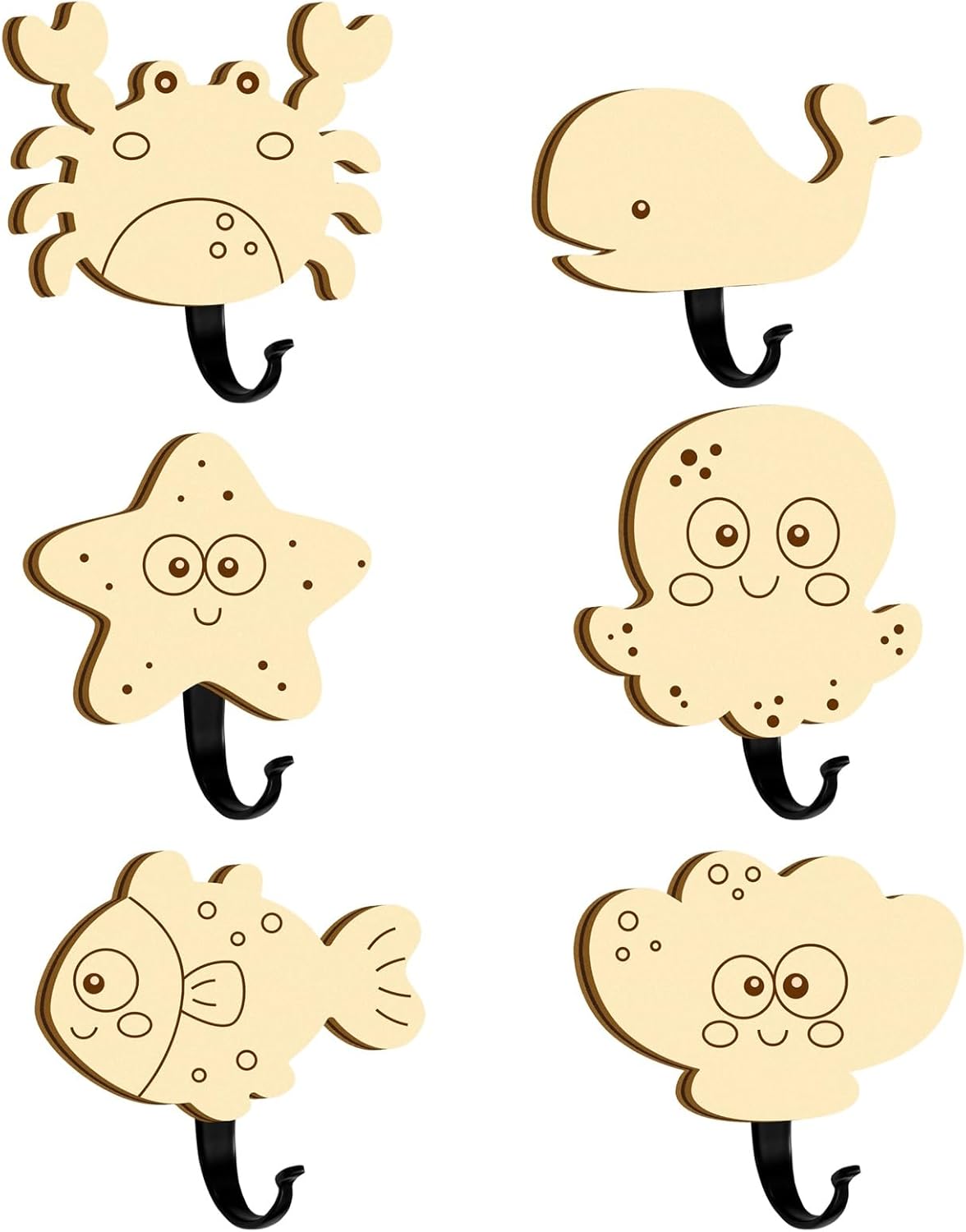 Ocean Animal Wall Hooks