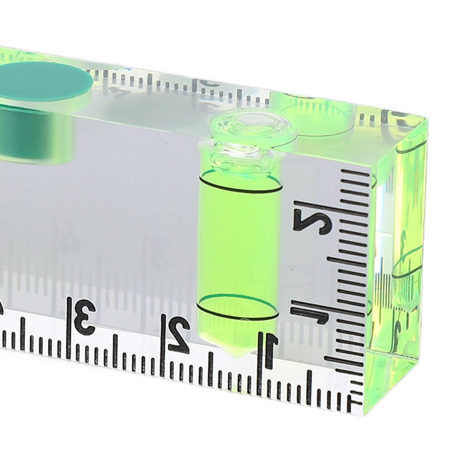 Mini livella magnetica Righello Piccolo strumento livella a bolla in acrilico per misurazioni orizzontali e verticali con elevata precisione per progetti fai da te e costruzioni