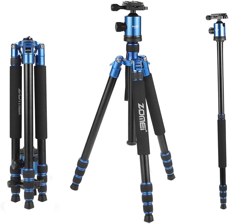 Amazon.com : ZOMEI Z818 Tall Camera Tripod 65'' Aluminium Alloy