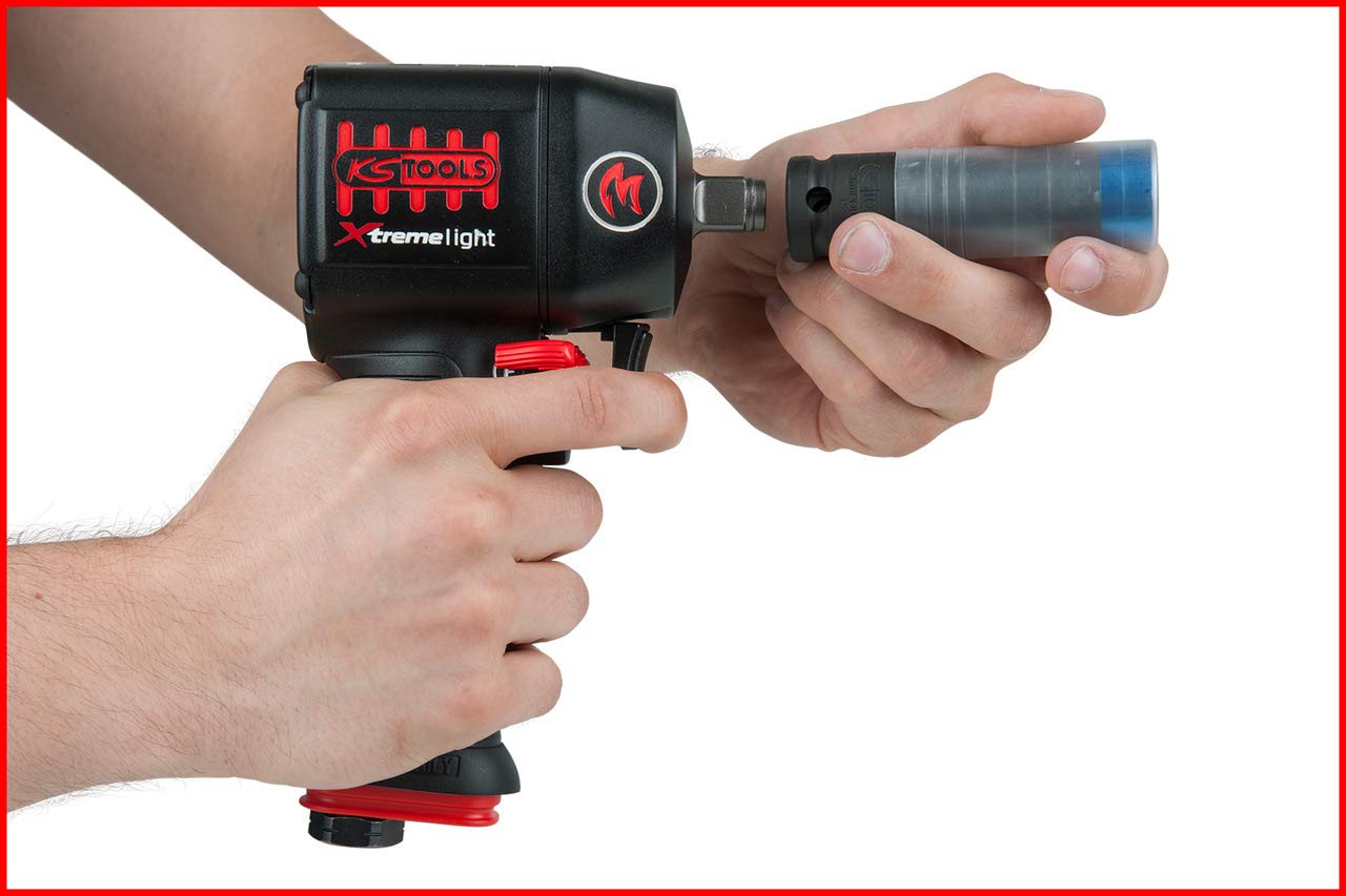 KS Tools 515.1150 1/2" miniMONSTER Xtremelight Pneumatyczny klucz udarowy 1.390 Nm