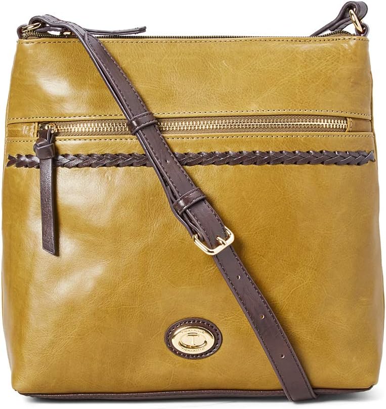 Tignanello A-List Cross Body, Hunter/Brown