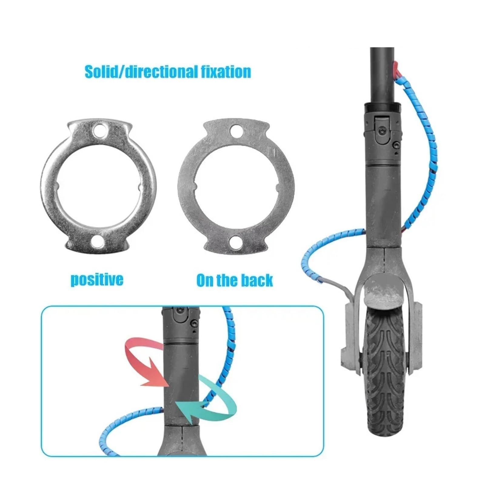 Tbest Roulement Trottinette, Roulements De Direction De Scooter, Bol de Roulement de Fourche de Trottinette électrique Dispositif de Direction à rotule rotative à Tige Verticale pour M365/PRO Tbest Roulement Trottinette, Roulements De Direction De Scooter, Bol de Roulement de Fourche de Trottinette électrique Dispositif de Direction à rotule rotative à Tige Verticale pour M365/PRO