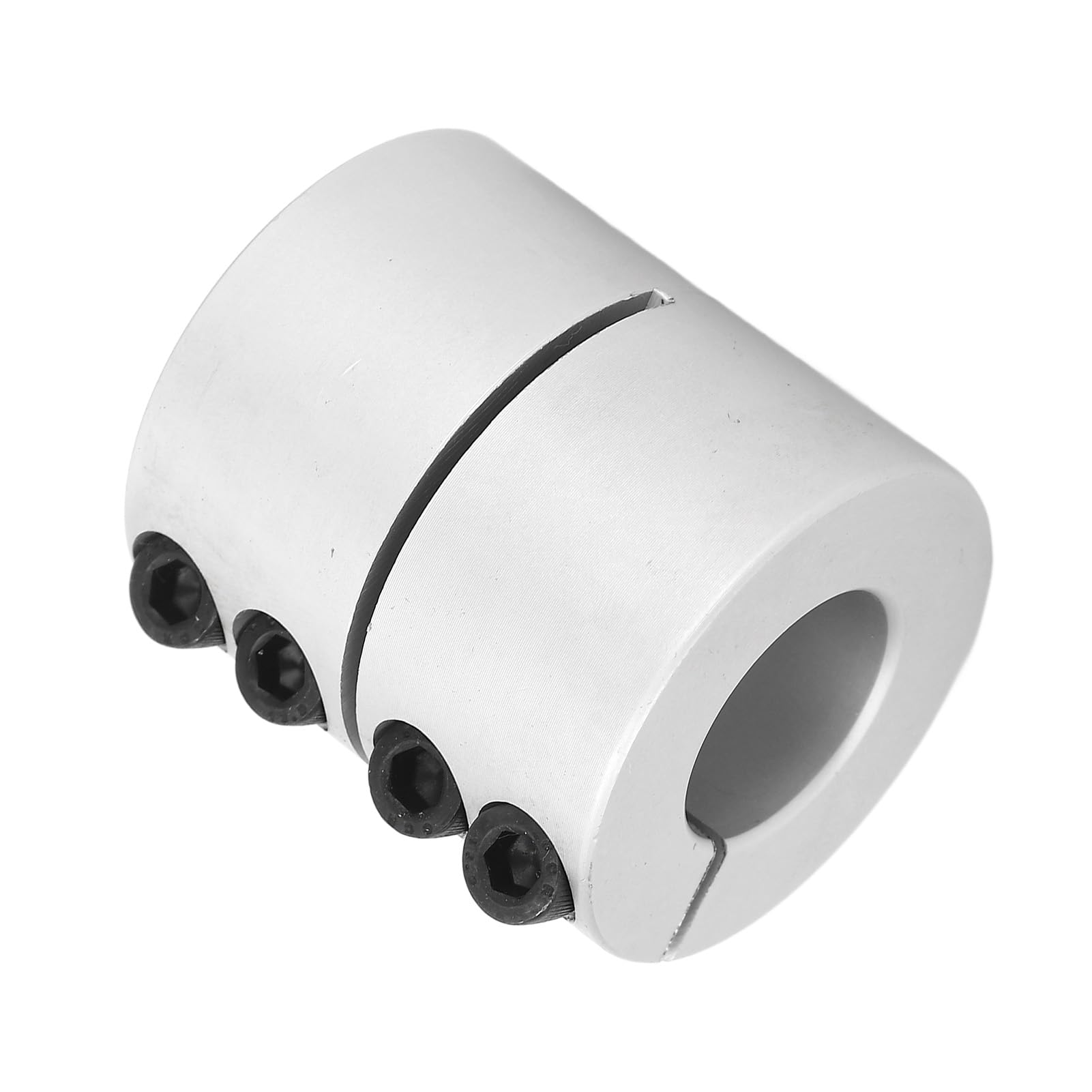 Clamp Coupling M5 High Torsion Shaft Clamping Coupling Stainless Steel 4000rpm CNC Machine Tools, Servo Motors