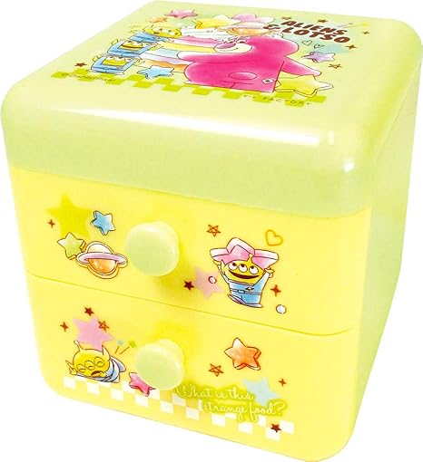 Amazon Co Jp ティーズファクトリー 2段 チェスト ディズニー カラフルドリーム トイ ストーリー 11 10 1 10 9cm Dn ts ホーム キッチン