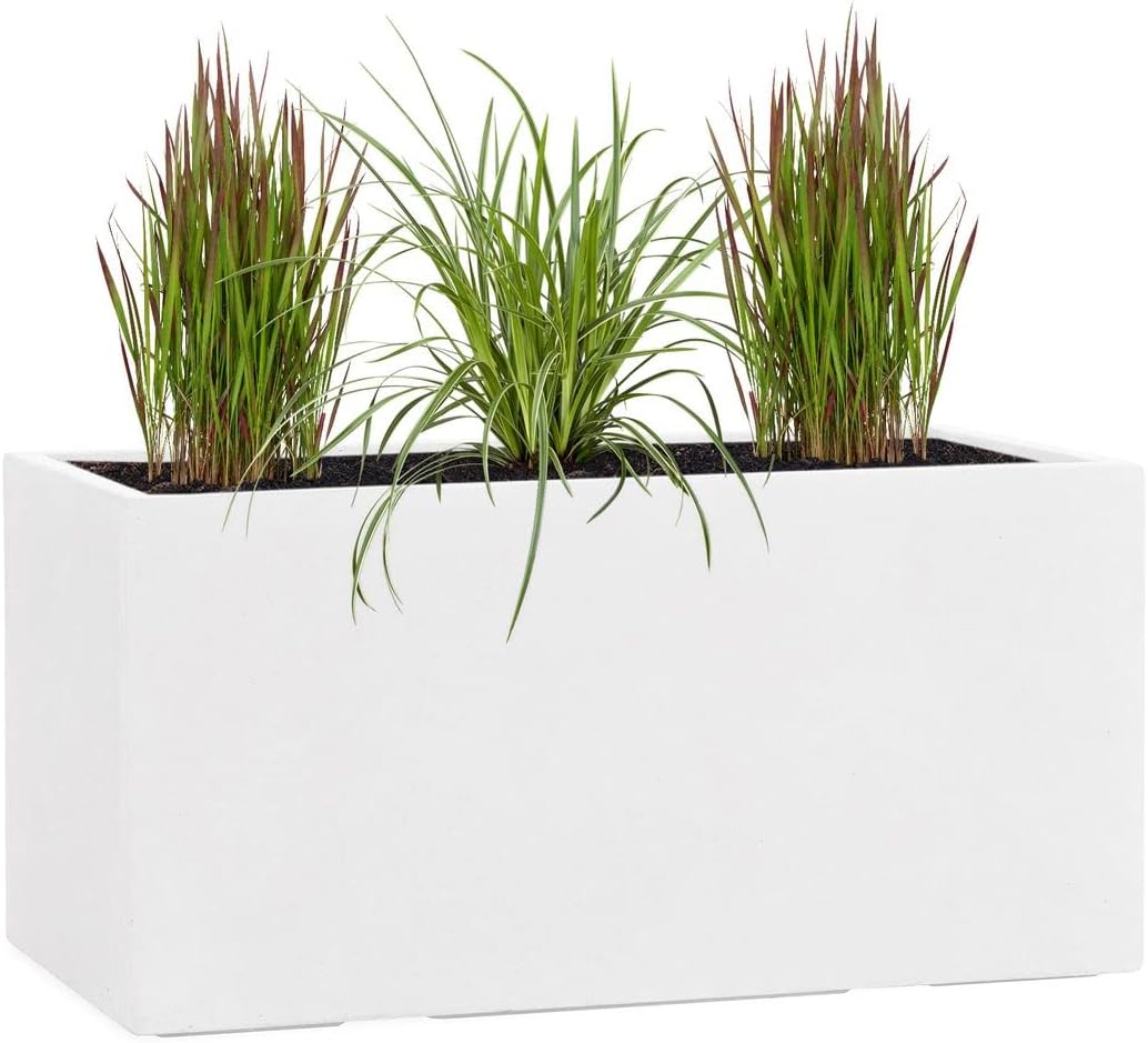 Gro&szlig;er Fiberglas Blumenk&uuml;bel ,Frostbest&auml;ndig +UV-Schutz