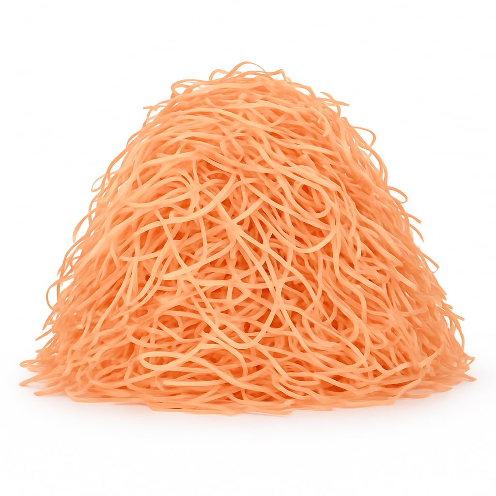 Floralcraft 1KG Shredded Tissue Paper - Peach, Fine Cut Acid Free Soft Shredded Paper for Gift Box, Hamper Stuffing, Easter Basket Filling, DIY Gift Packaging
