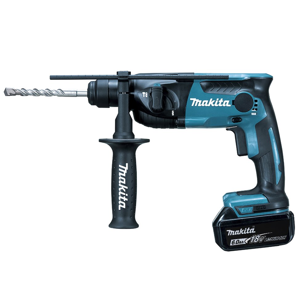 Amazon | マキタ 充電式ハンマドリル18V 16mm SDS+ 6Ahバッテリ・充電  