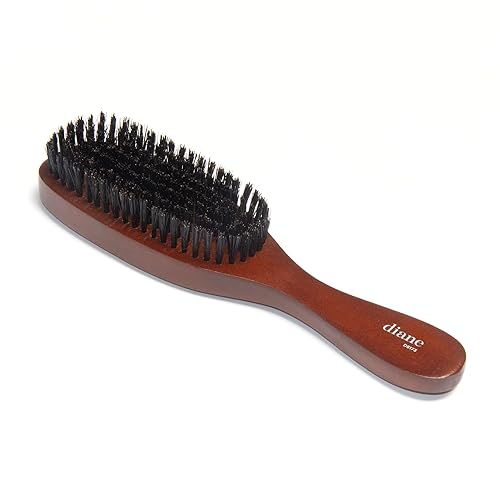 Diane Diane D8173 - Cepillo de pelo para hombre, firmeza media, reforzado, mango largo