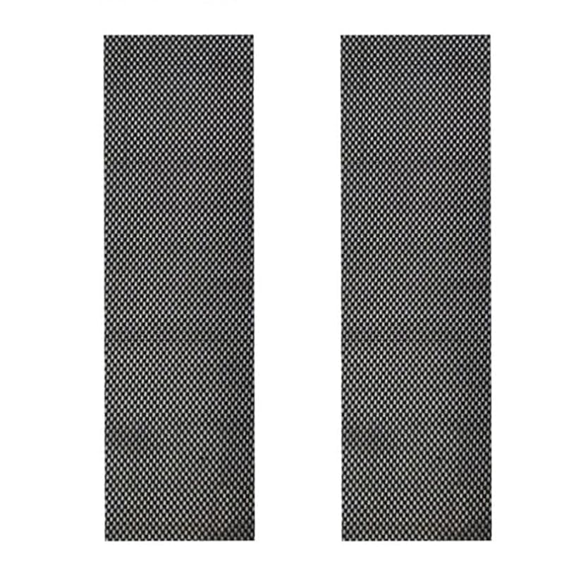 Pilates Reformer Mat Workout Mat Black Yoga Mat Workout Mats for Home Gym 2 Pack Hand Grip Fitness Pad