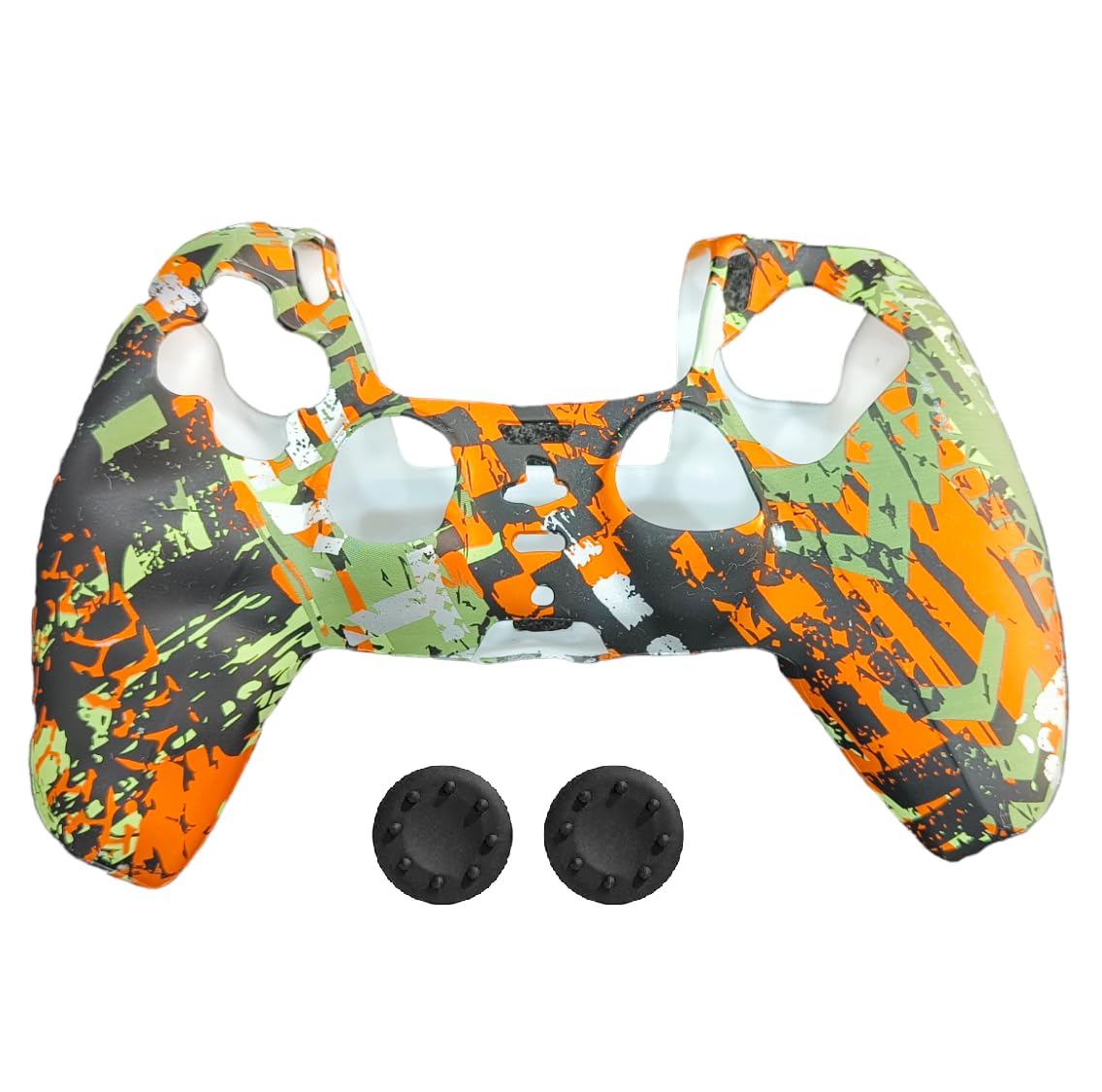 TCOS TECH PS5 Controller Silicone Cover Anti Slip Ultra Grip Protective Case Sleeve for Sony Playstation 5 Controller + 2 Thumb Grips - Camouflage (B07GD4RSQR) Amazon Price History, Amazon Price Tracker