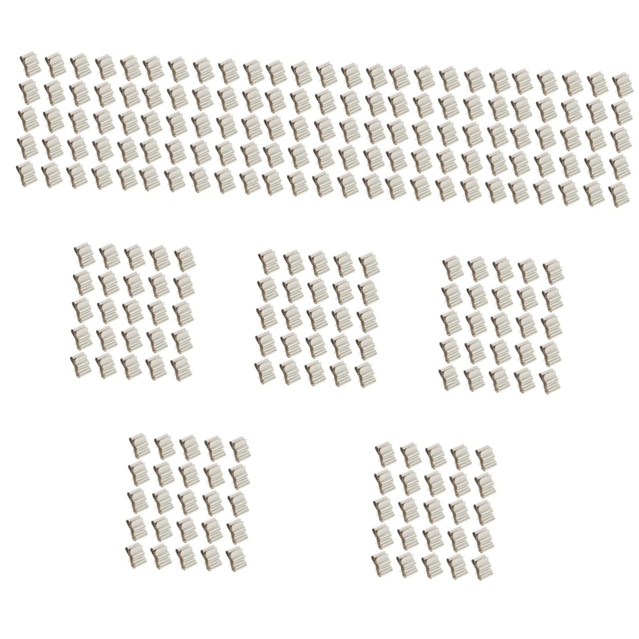 500stücke Solar Kabelclips Aus Edelstahl Halterungen Für Solarpanels Kabelmanagement Für Kabel Rostbeständig Für Zuverlässige Installation Und Der Stromübertragung