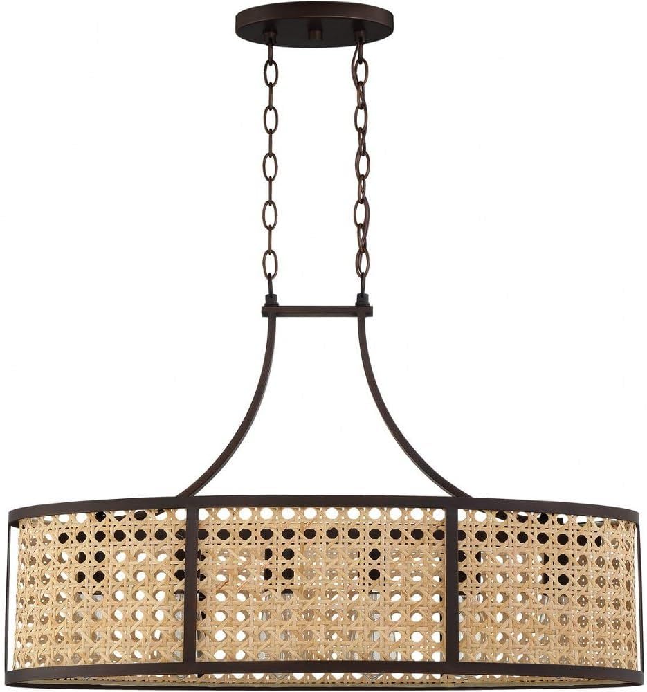 Craftmade Malaya 6 Light Island Aged Bronze Brushed