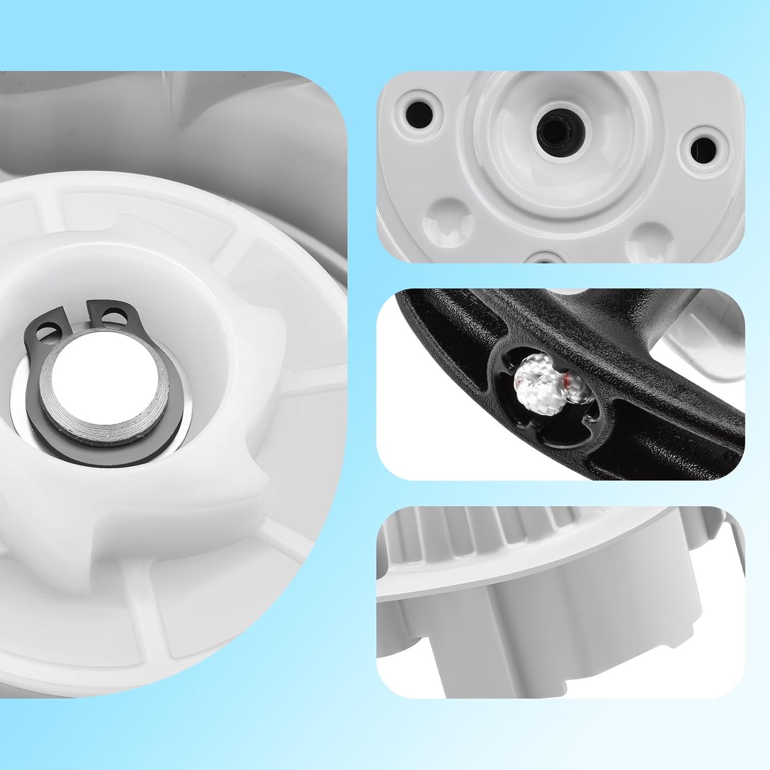 Rewind Starter Recoil Starter Compatible with Stihl FS94R KM94R HL91K HL94 HL94K FS94 KM94 HL91 FS94C FS94RC Replaces 4149 190 4001, Trimmer Starter
