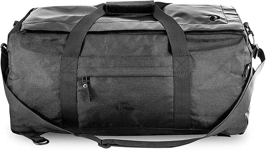 Skunk Hybrid Backpack/Duffle Black - Smell Proof - Water Resistant US PATENT NUMBER D819327