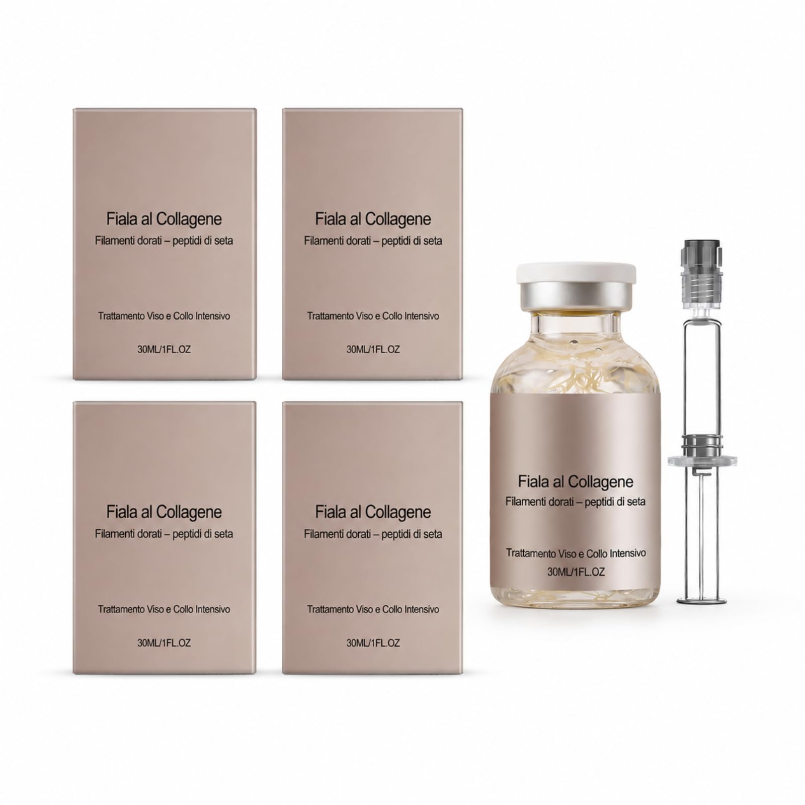 Siero Peptidi Collagene Anti-Aging, Lifting Rassodante Viso Coreano