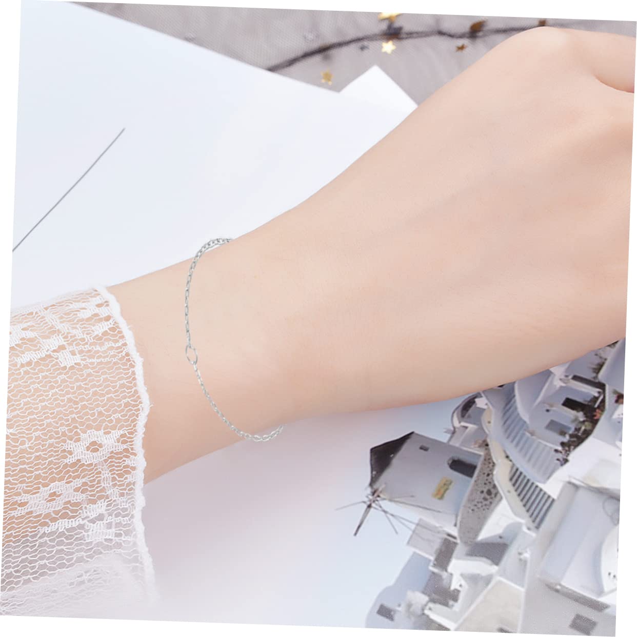 NUOBESTY 9stücke Teiliges Verlängerungsketten Zubehör Für Armbänder Und Halsketten Silber Mit Praktischen Schnappverschlüssen Und Einzigartigem Design Für Schmuckherstellung