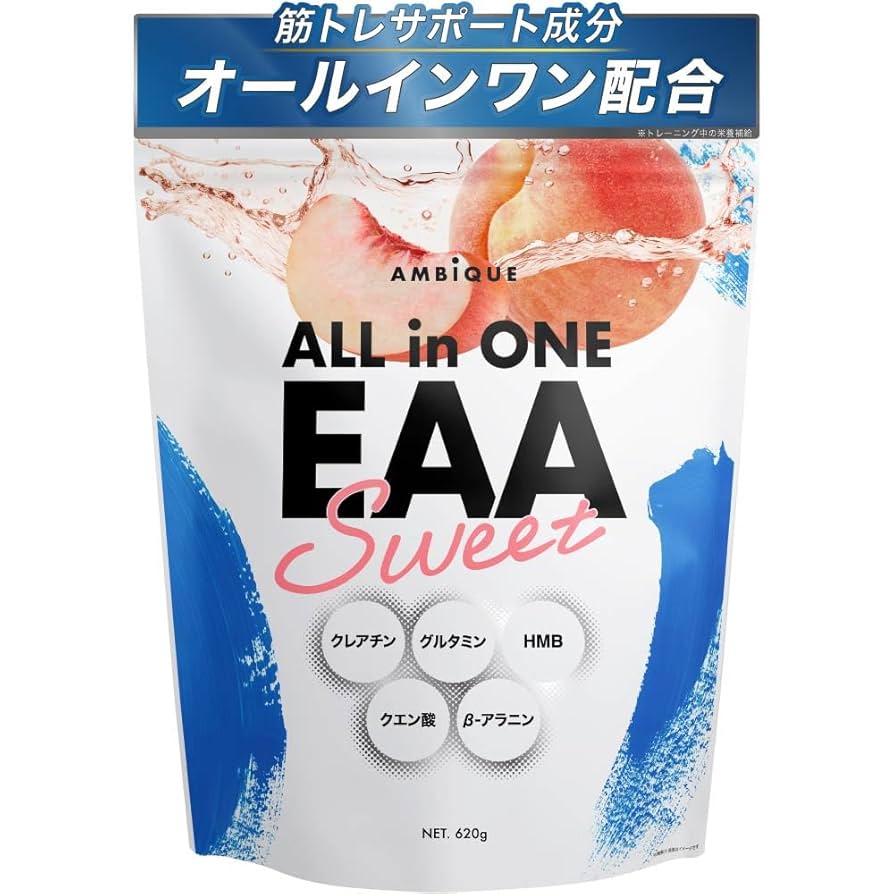アンビーク オールインワン EAA BCAA エナジードリンク風味 毎日飲みやすい新フレーバー登場!!業界初*1EAA・BCAA筋トレ