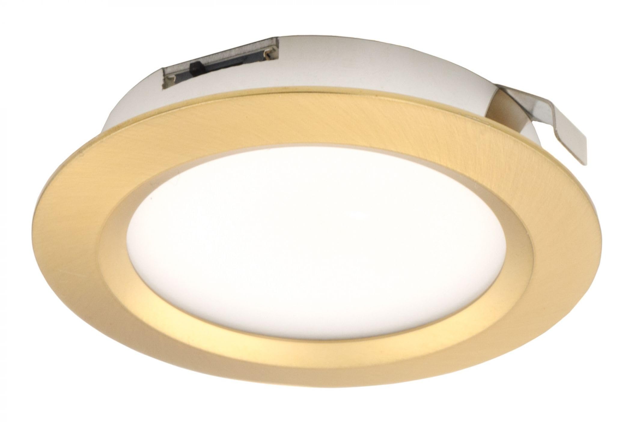 Cabinet Light Brass Mainot 12v 2.5w LED Recessed Brushed 2700K 3000K 4000K 6000K