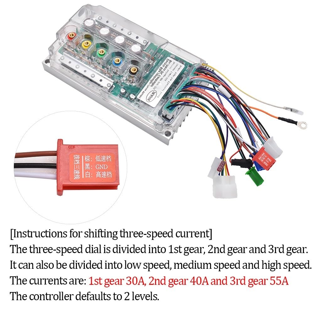 Centralina Monopattino Elettrico 72V 3000W BLDC Controller Motociclo elettrico 60v 2000W Scooter 48V 1000W E-Bike Accessori