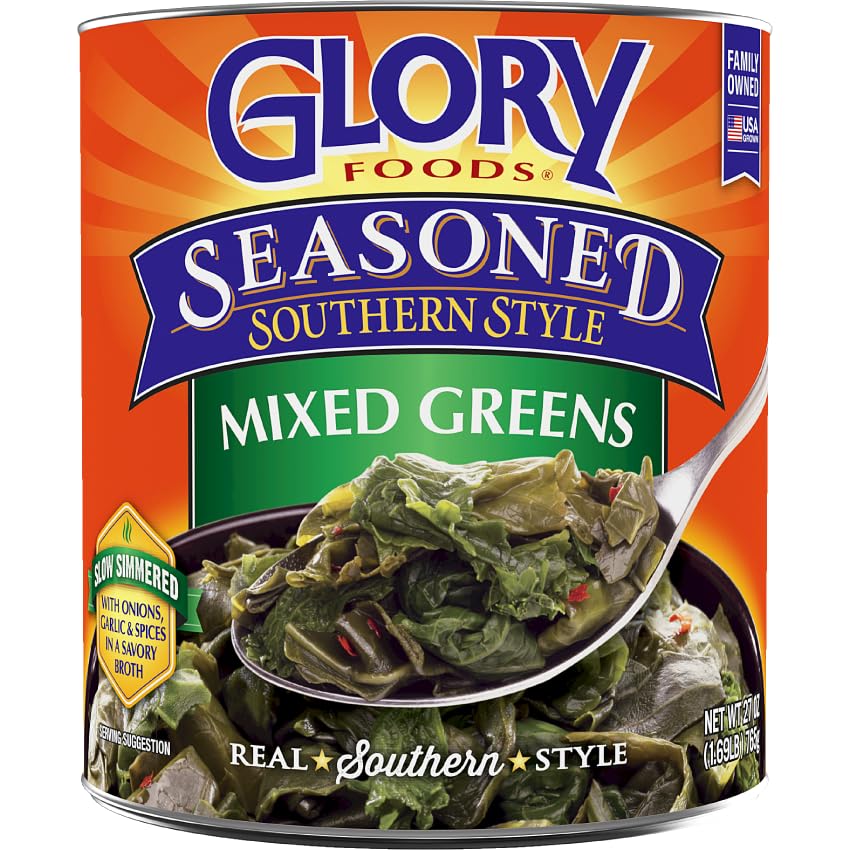 Glory Greens Mixed Seasoned 27 oz (Pack of 12)