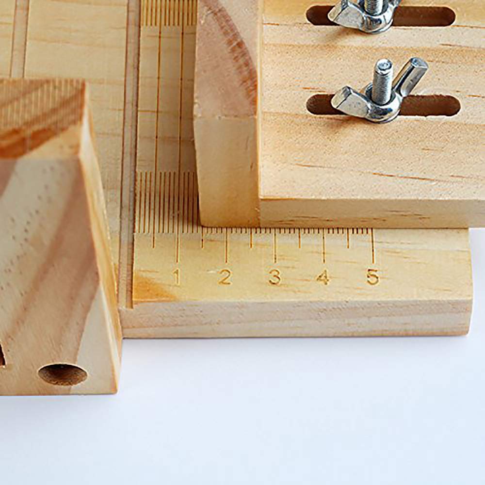 Nicole Verstelbare Loaf Zeep Cutter Houten Doos Multifunctionele Snijden en Beveler Schaafmachine Tool voor Handgemaakte