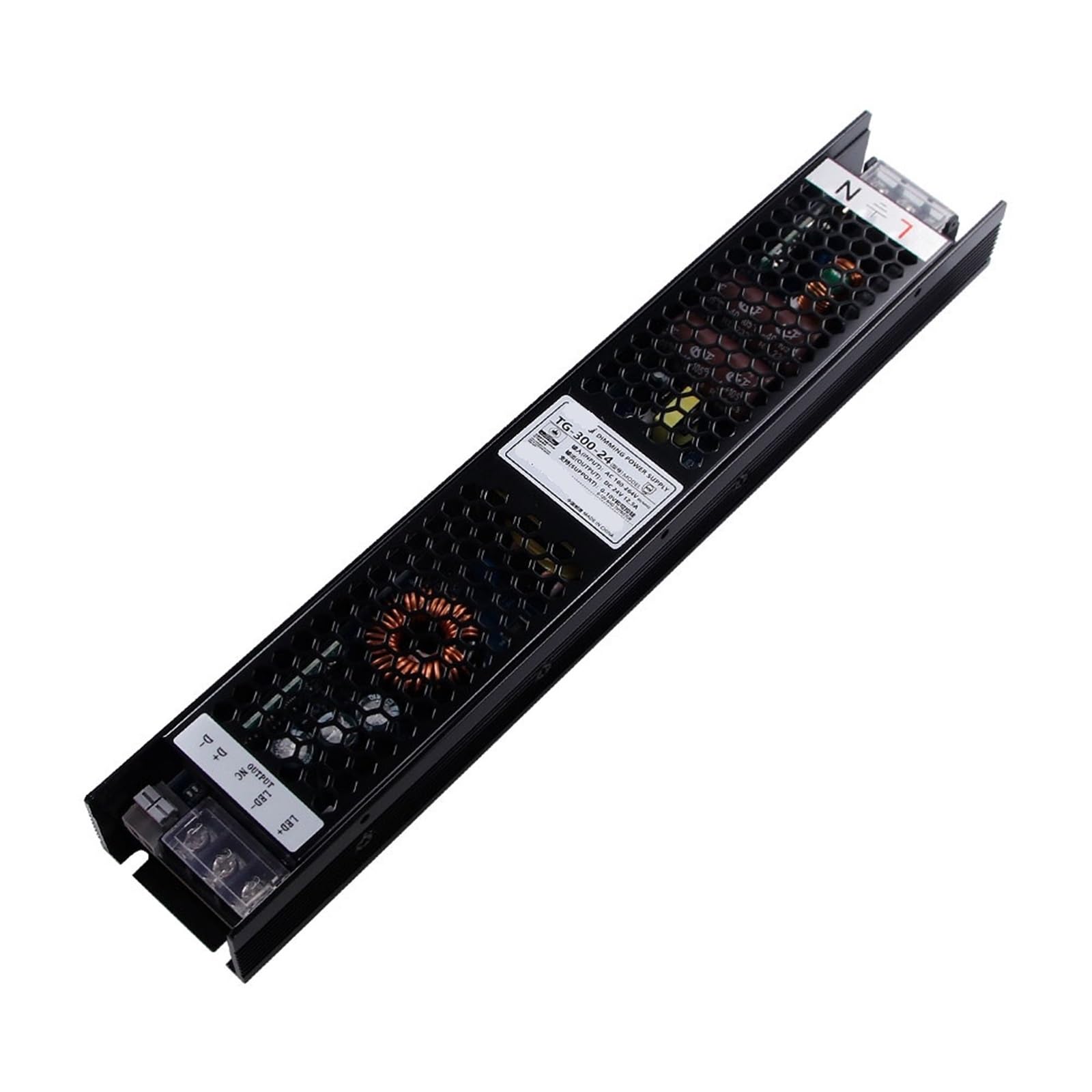 FCARUMIQP TG-300-24 300W 24V 12.5A 0-10V Thyristor Dimming Switching Power Supply 1Pcs