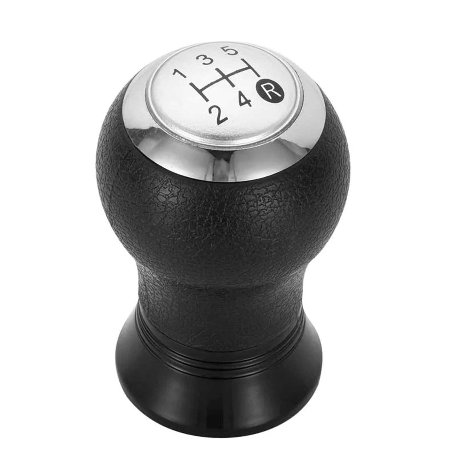 tusgt Gear Shifter Knob Head for Toyota for Corolla 2008 Car Gear Shift Knob Stick Head Lever Handle Accessories(Silver 5 Speed)