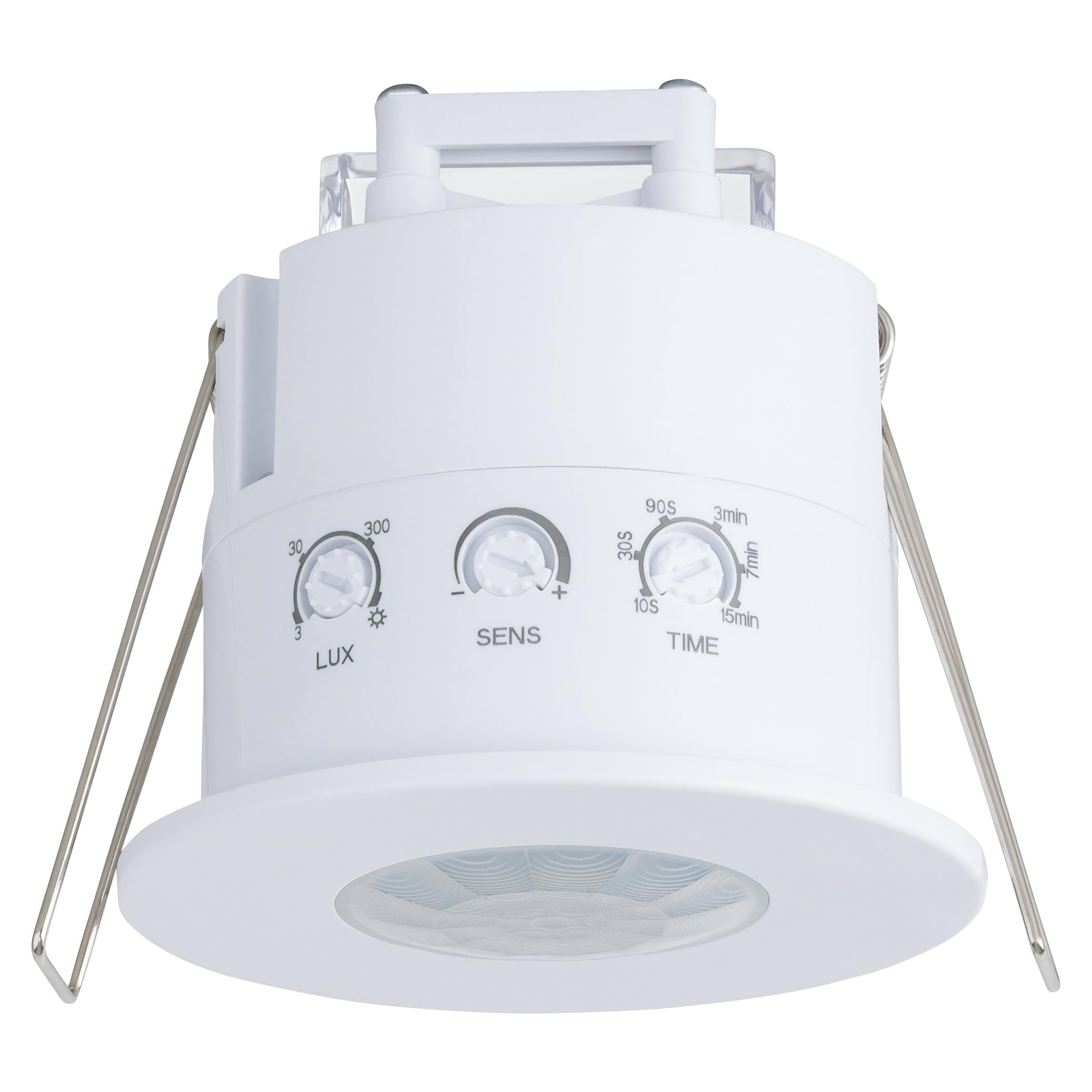 SEBSON PIR Motion Sensor Outdoor IP54 Recessed Ceiling Mounting 6m/360°