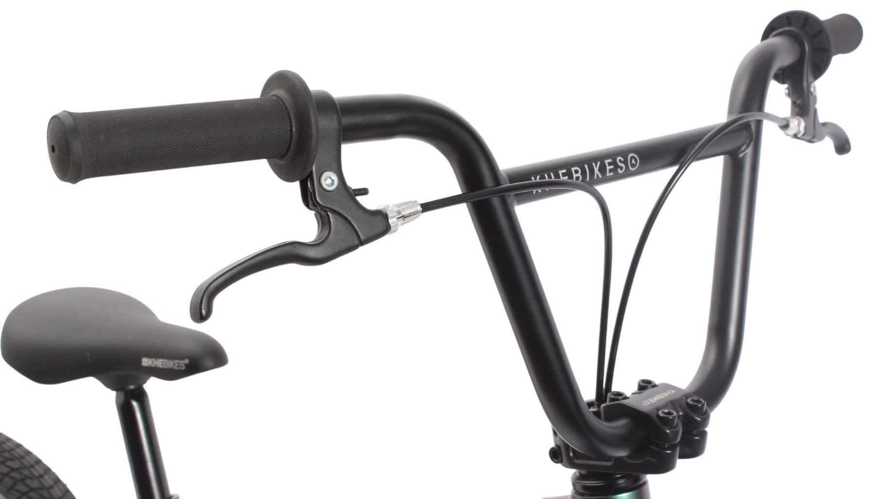 KHE Blaze Vélo BMX 2025 18" - Cadre en aluminium - Poids léger de 9,3 kg - Peinture à tongs - Rotor Affix - Freins en U - BMX freestyle pour enfants et adolescents (125 à 145 cm)