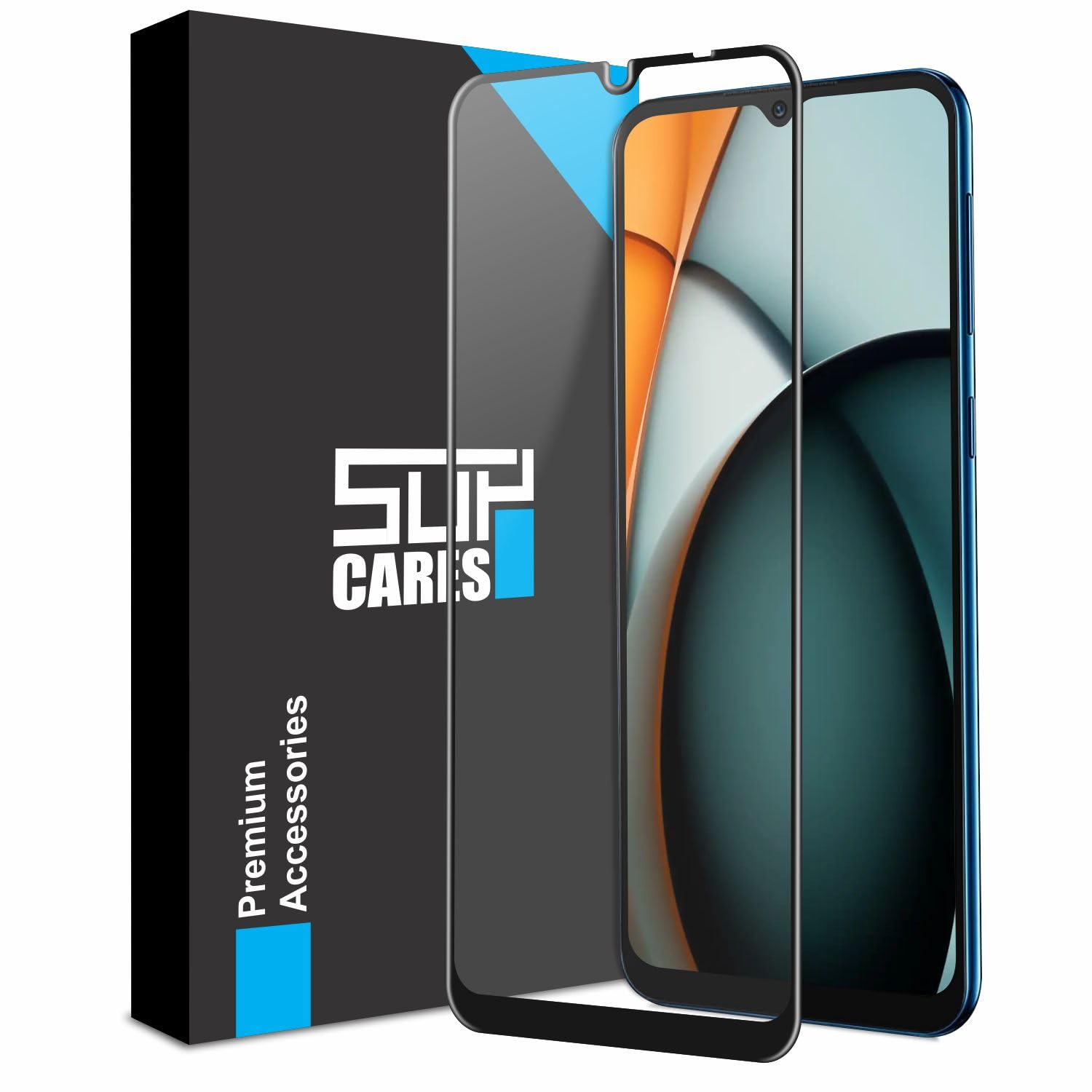 SupCares Tempered Glass for Oppo F25 Pro and Oppo Reno8 Pro (6.7 Inch) With Installation Kit | 9H Edge to Edge Screen Protector | Black — Amazon image 32