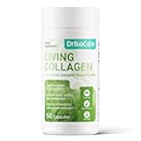 DrBioCare Living Collagen L-Carnitine Complex Supplement, Grass Fed Bovine Collagen Peptides,Bovine Colostrum,Cinnamon Extract,Mulberry Leaf Extract, Non-GMO, 60 Capsules