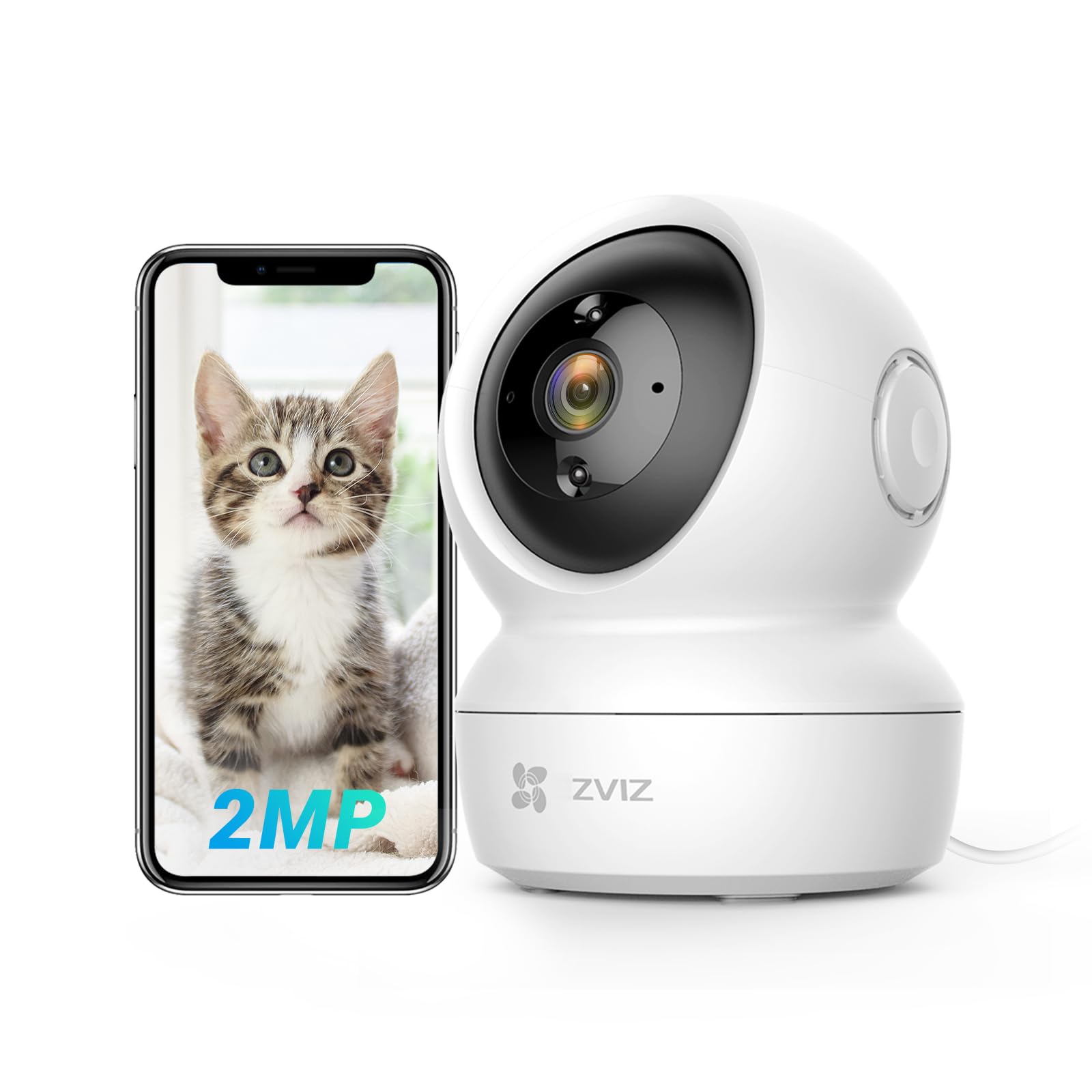 EZVIZ C6N Caméra Surveillance WiFi Intérieure 1080p, Caméra Bébé