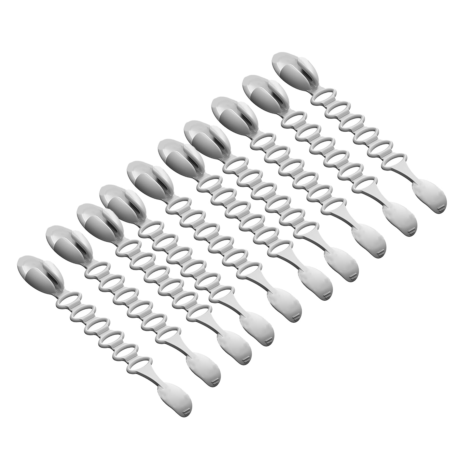 XISAOK 10pcs Christmas Garlands Hook for Stockings Silicone Adhesive Straps Kitchen Wire Storage Hook Cable Organizers