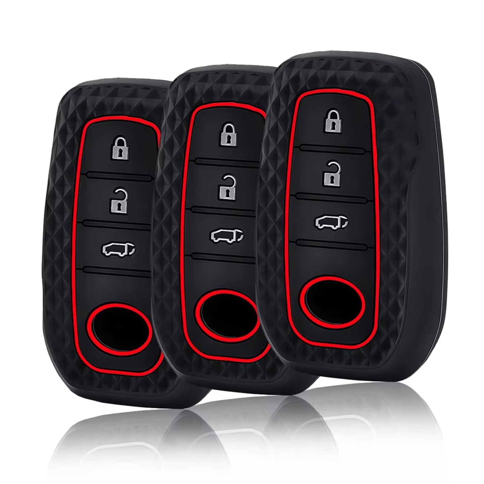 Carcasa Llave Coche Para Toyota Para Hilux 2015–2026 Cubierta Llave Automóvil