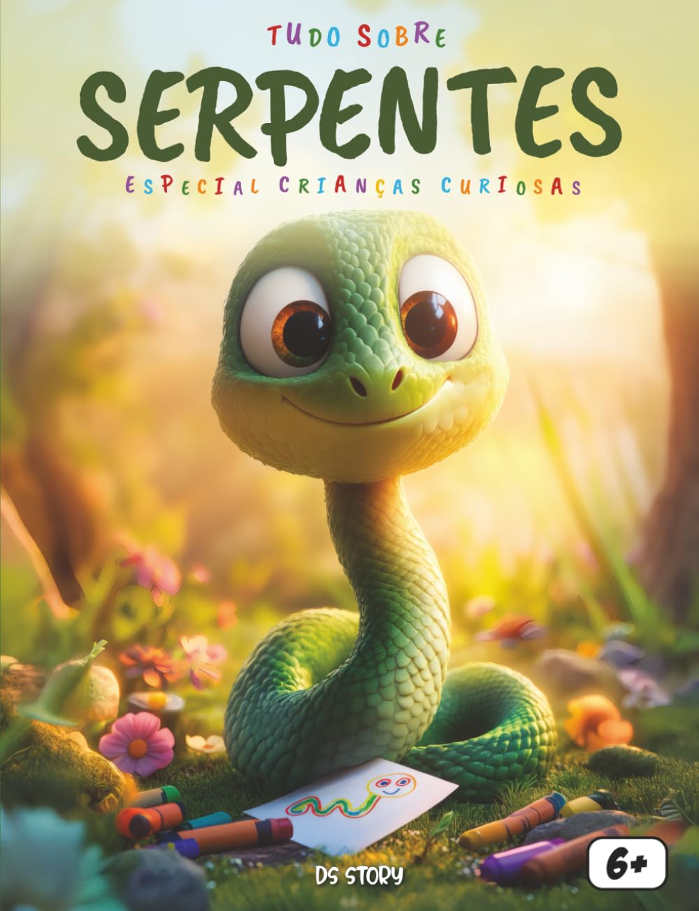 Tudo sobre as Serpentes ! Especial para crianças curiosas: Descubra os segredos das serpentes de forma divertida e educativa!