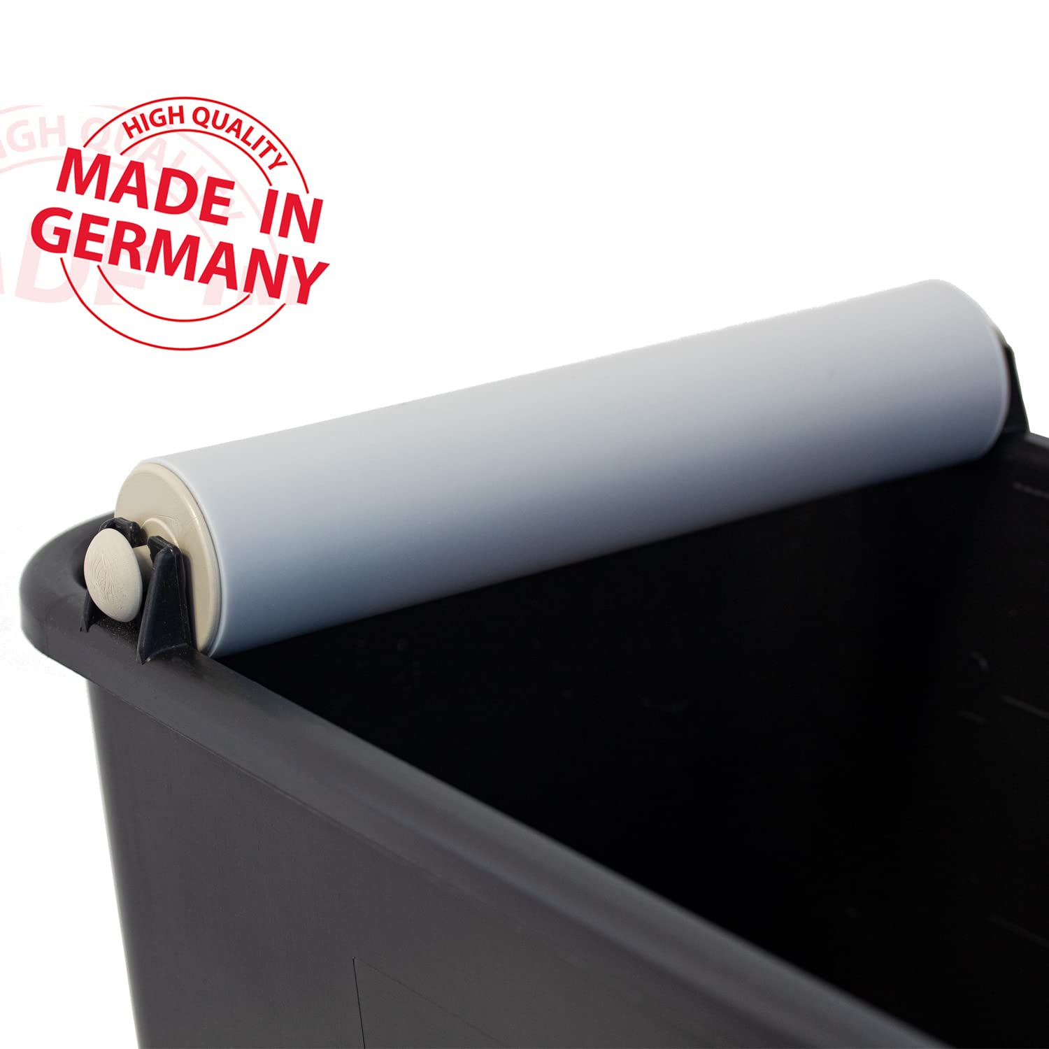 Kronen Hansa Set di lavaggio piastrella (3 pezzi – secchio da 10 litri con inserto a rulli, tappetino 280 x 140 mm, Made in Germany