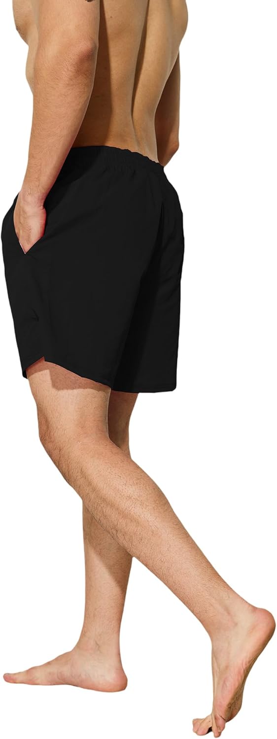 Mens Swim Trunks 5 inch Quick Dry Swim Shorts with Mesh Lining Beach Board Shorts Swimwear Bathing Suit - Image 4