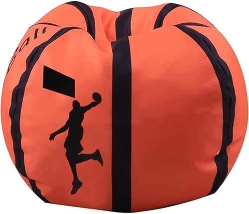 Miniatura 17 de Colorful House Puf de almacenamiento de animales de peluche para niños y adultos, funda ligera para organizar mantas y ropa (26 pulgadas, tenis de