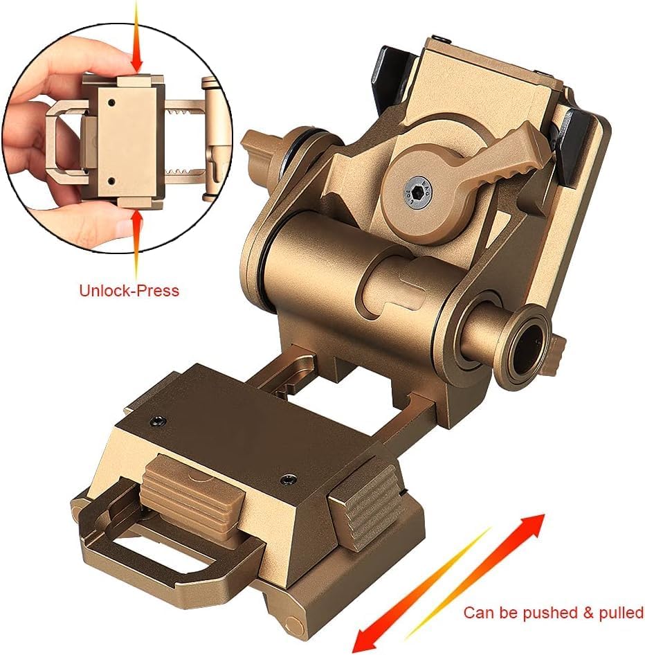 Braccio Montaggio Rhino Per Occhiali Visione Notturna - Compatibile Con L4 G24 E Caschi - Foto 4
