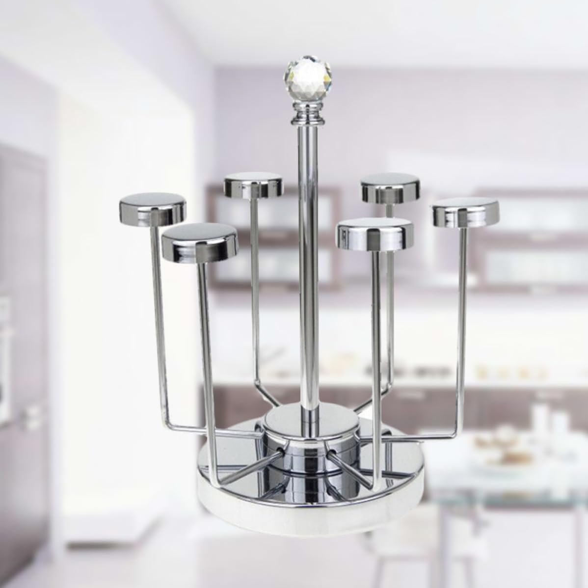 Alipis Wine Glass Holder Rack with Upside down Design Stainless Steel