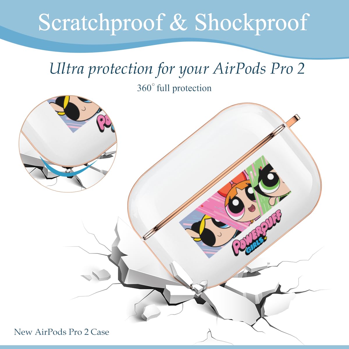 Amazon | AirPods Pro2 ケース パワーパフガールズ Pro 第2世代