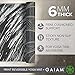 Gaiam Yoga Mat Premium Print Reversible Extra Thick Non Slip Exercise & Fitness Mat for All Types of Yoga, Pilates & Floor Workouts, Zara Rogue, 68 Inch L x 24 W x 6mm Thick