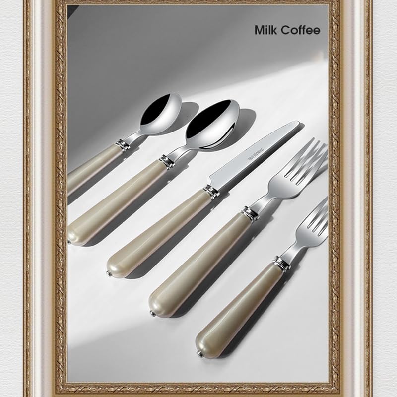 Set cubiertos cocina 20 piezas acero inox miniatura 4