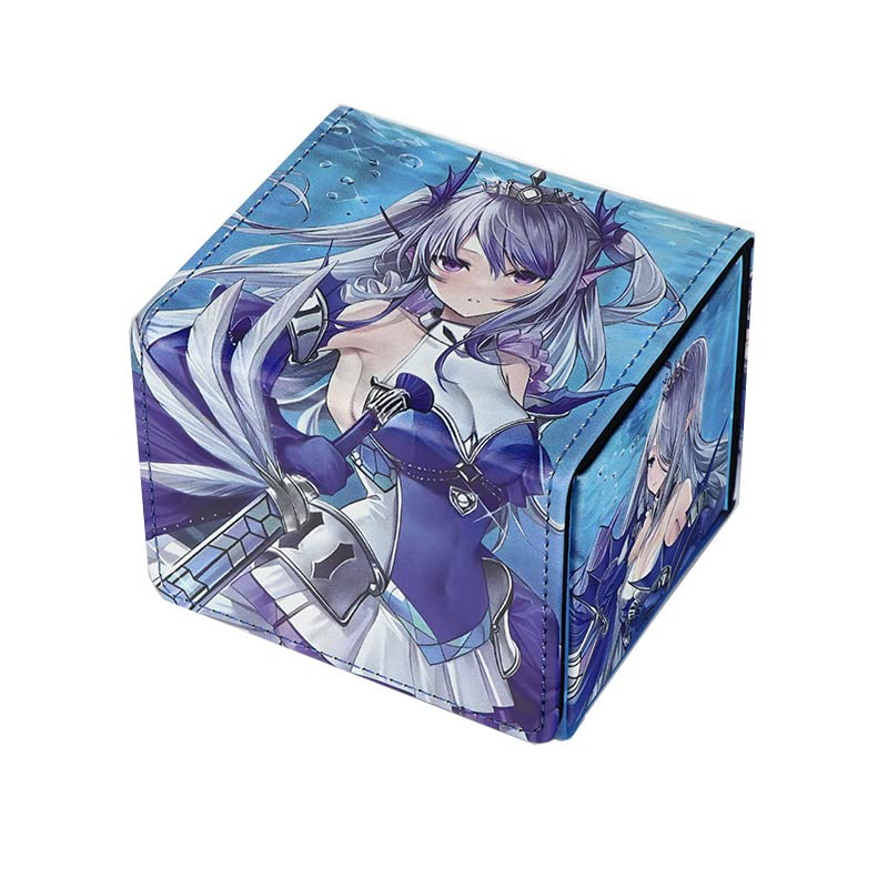 100+ Card Cases Deck Box for Yugioh MTG Cards, Anime Deck Case Fits TCG CCG  PU Leather Card Storage Box Compatible with Collectible Board Game Trading  Cards (01) : Amazon.sg: Toys