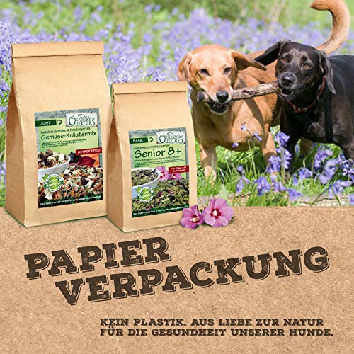 Gemüseflocken für Hunde – Original-Leckerlies Gemüse-Kräutermix 1 kg